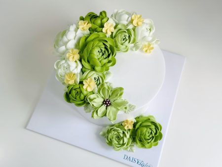 FL354-Bánh Hoa Kem Sữa Tươi