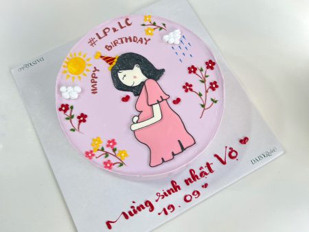 V228-Bánh Vẽ Bà Bầu