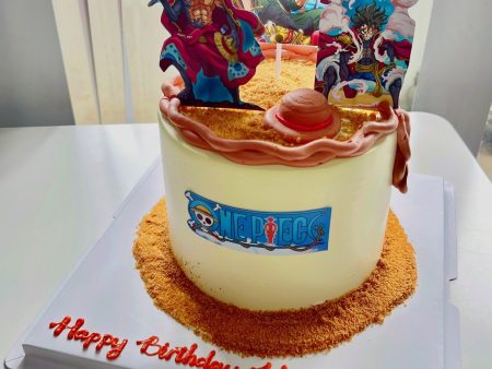 ST6689-Bánh In Hình Luffy Hoạt Hình One Piece