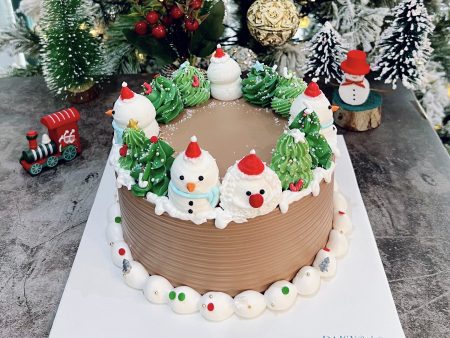 ST6701-Bánh Kem Sữa Tươi-Noel