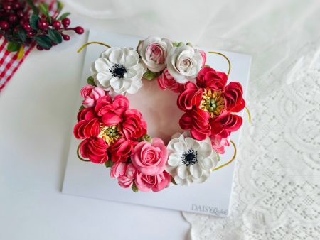 FL3576-Bánh Hoa Kem Sữa Tươi