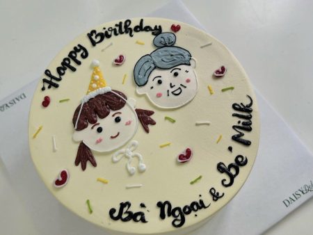 V239-Vẽ Bà và Cháu Gái