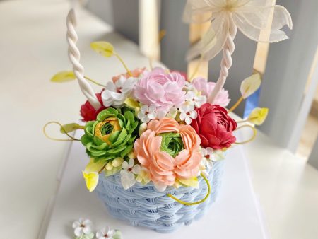 FL3569-Bánh Hoa Kem Sữa Tươi