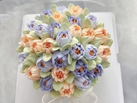 FL3597-Bánh Hoa Kem Sữa Tươi