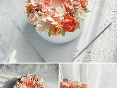 FL3603-Bánh Hoa Kem Sữa Tươi