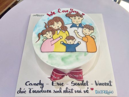V273-Bánh Vẽ Gia Đình