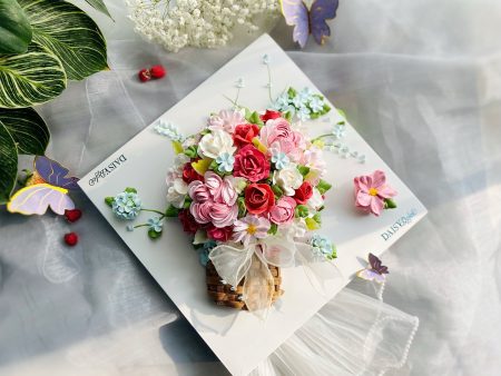 FL3602-Bánh Hoa Kem Sữa Tươi