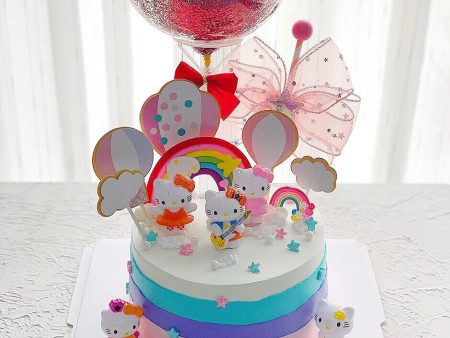 ST6764-Mèo Kitty-Bóng