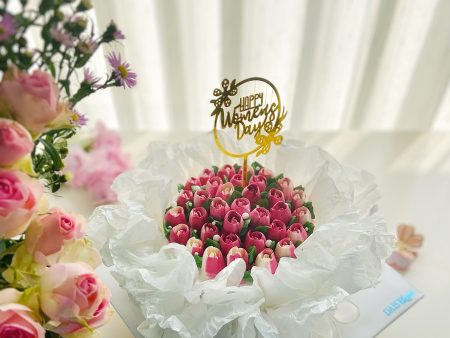 FL3611-Bánh Hoa Kem-Bó Hoa