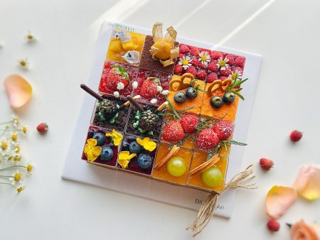SET CUP VUÔNG MIX VỊ - 16 CUP