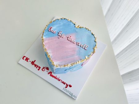 ST6782-Trái Tim-Quẹt Màu-Simple