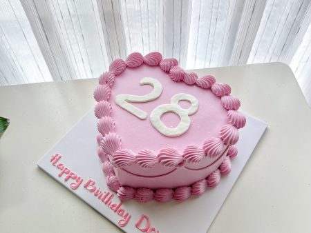 ST6798-Trái Tim Hồng-Retro