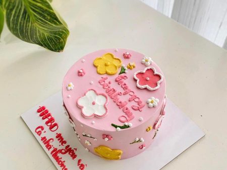 VH60-Vẽ Hoa-Bánh Cho Nữ