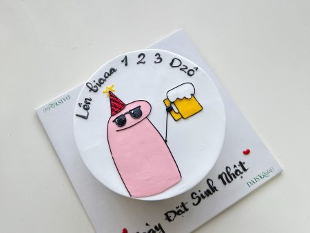 V299-Vẽ Thú Cầm Bia-Nam-Nữ