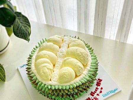 ST6805-Bánh Kem Sữa Tươi-Trái Sầu Riêng