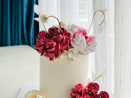 FL3641-Bánh Hoa Kem Sữa Tươi.