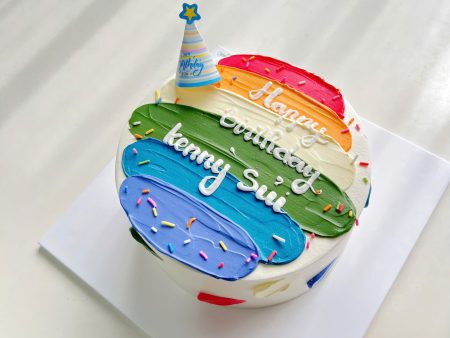 ST6888-Bánh Sữa Tươi-Quẹt Hoa.