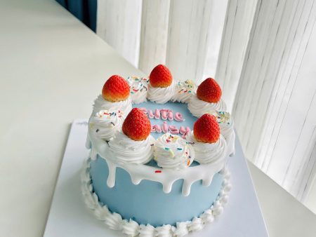 ST6887-Bánh Retro Trái Cây-Dâu Tây.