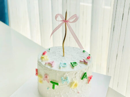 BÁNH SIMPLE-HAPPY BIRTHDAY-NẾN