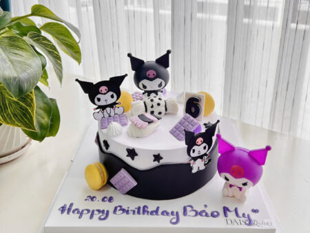 BÁNH PHỤ KIỆN-KUROMI-BÉ GÁI