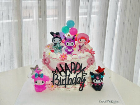 BÁNH PHỤ KIỆN-KUROMI-MELODY-BÉ GÁI