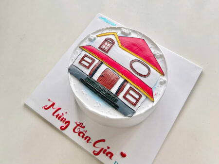 BÁNH VẼ NGÔI NHÀ-TÂN GIA