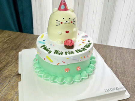 BÁNH TẠO HÌNH MÈO-MÈO CHIBI