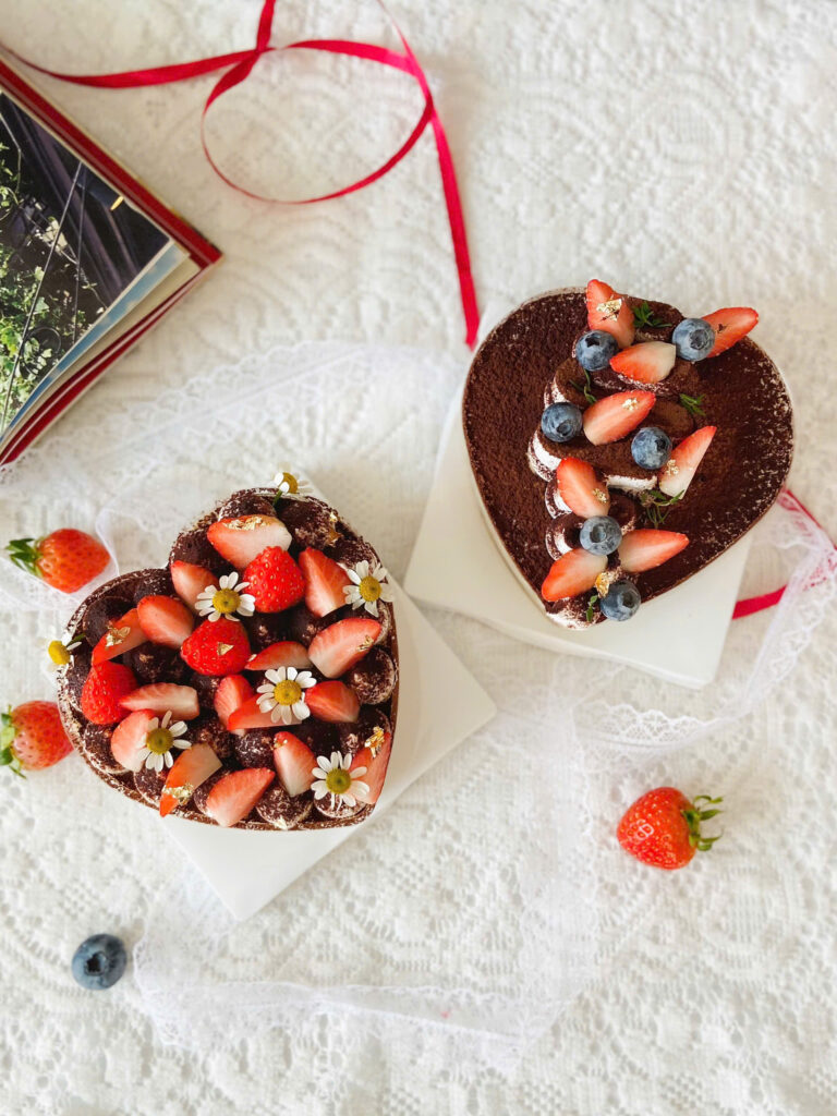 BÁNH TIRAMISU TRÁI TIM MINI - DaisyDolce