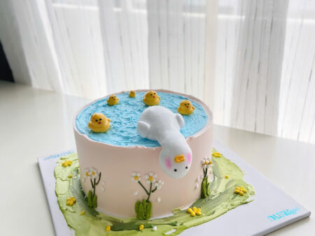 TH159-Tạo Hình Vịt Nằm Bên Hồ