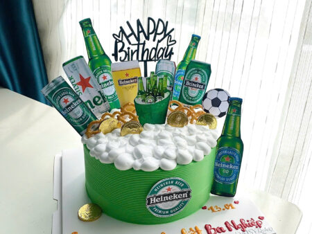 BÁNH IN HÌNH-LY BIA-CHAI BIA-HENIKEN