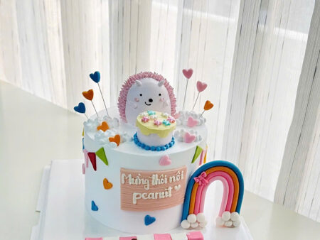 BÁNH TẠO HÌNH NHÍM-CẦU VỒNG