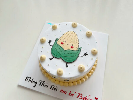 BÁNH VẼ TRÁI BẮP-QUẢ NGÔ-THÔI NÔI-ĐẦY THÁNG