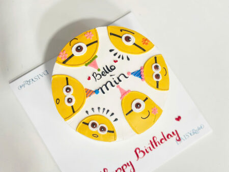 BÁNH VẼ 6 MINIONS