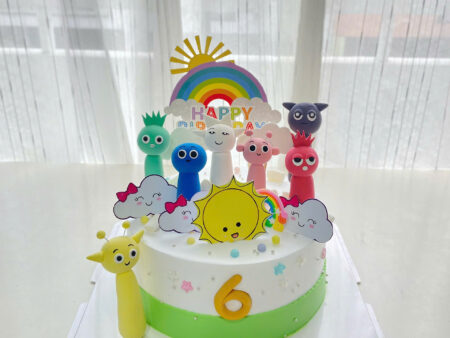 BÁNH TẠO HÌNH SPRUNKI-BÉ TRAI-BÉ GÁI