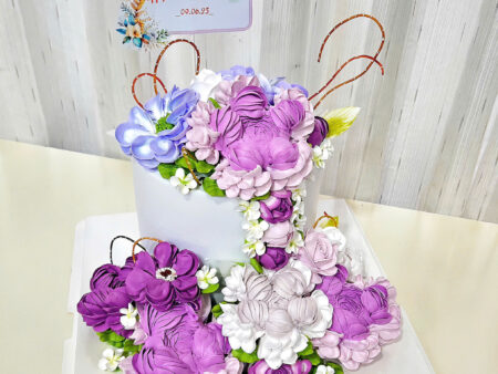 FL3705-BÁNH HOA KEM SỮA TƯƠI