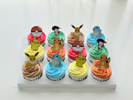 CUP114-BÁNH CUPCAKE POKEMON-PIKACHU