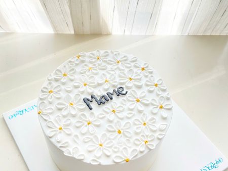 BÁNH VẼ HOA CÚC