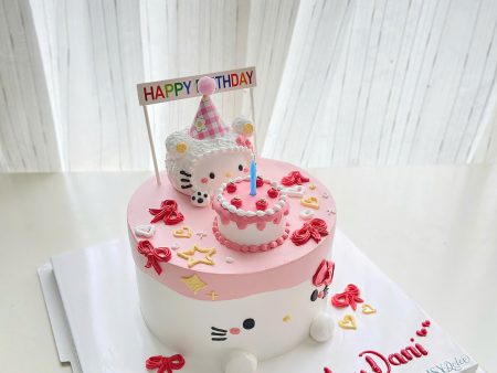 BÁNH TẠO HÌNH MÈO-HELLO KITTY