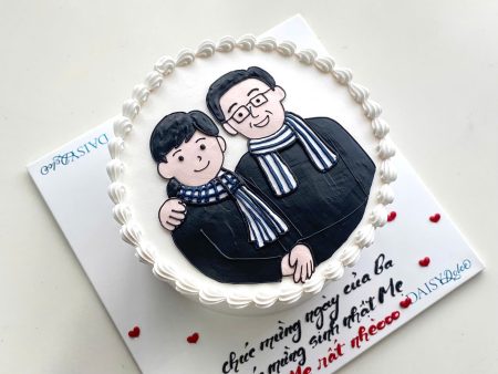BÁNH VẼ GIA ĐÌNH-BỐ MẸ