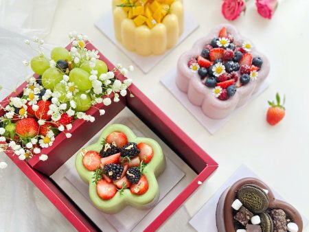 SET BÁNH PUDDING + TRÁI CÂY