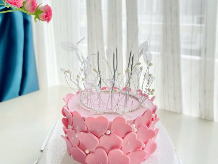 BÁNH TRANG TRÍ TIM HỒNG-VƯƠNG MIỆN