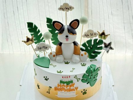 BÁNH GUM NẶN CÚN CORGI