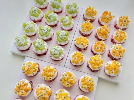 CUP125-BÁNH CUPCAKE TRÁI CÂY